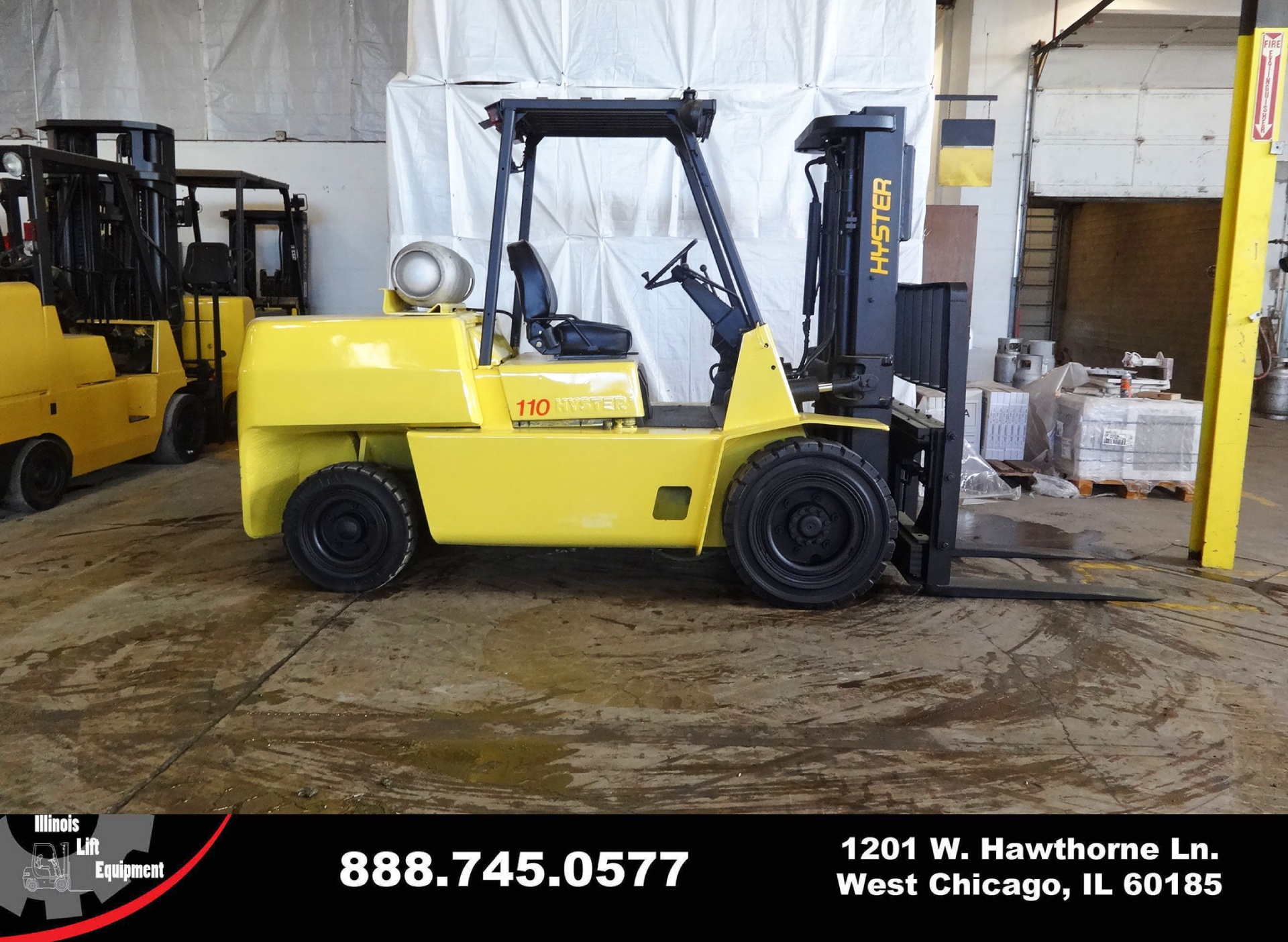 1999 Hyster H110xl Forklift On Sale In Texas Texas Lift Equipment